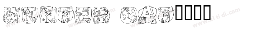 Winter Cat字体转换